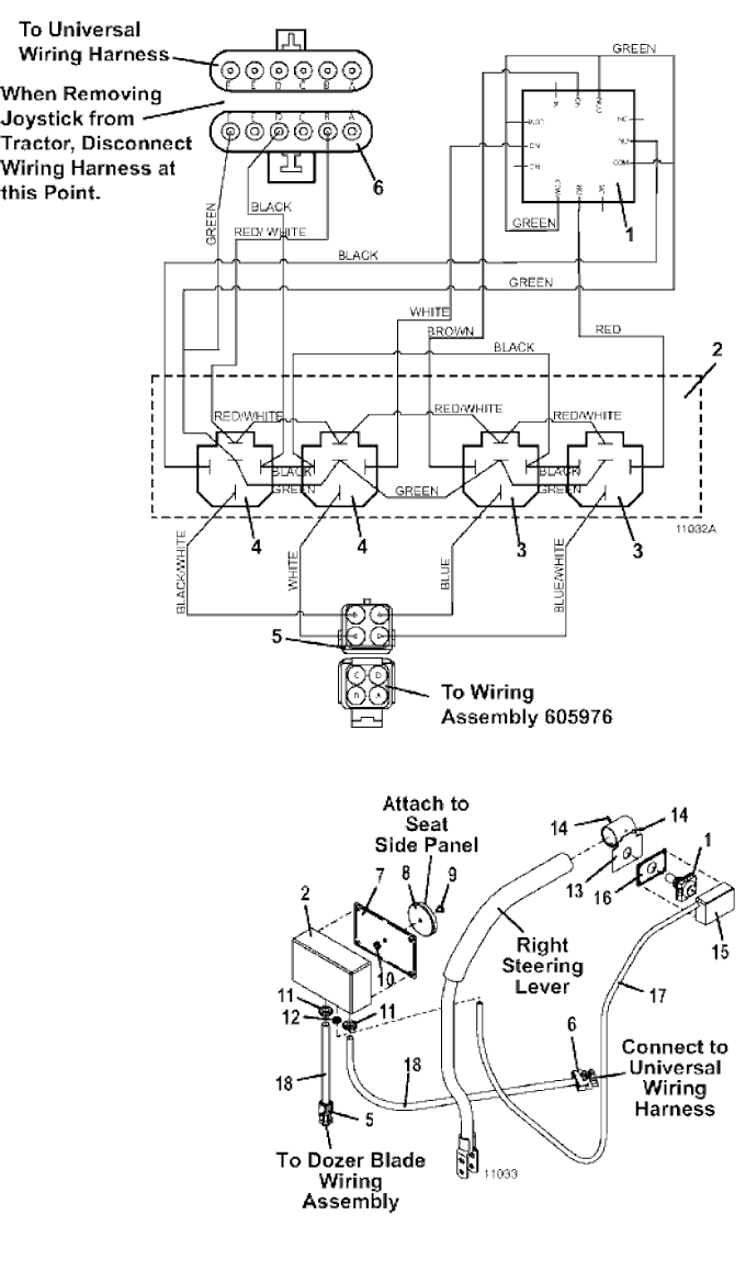 2012 to Present Joystick Control and Wiring Diagram