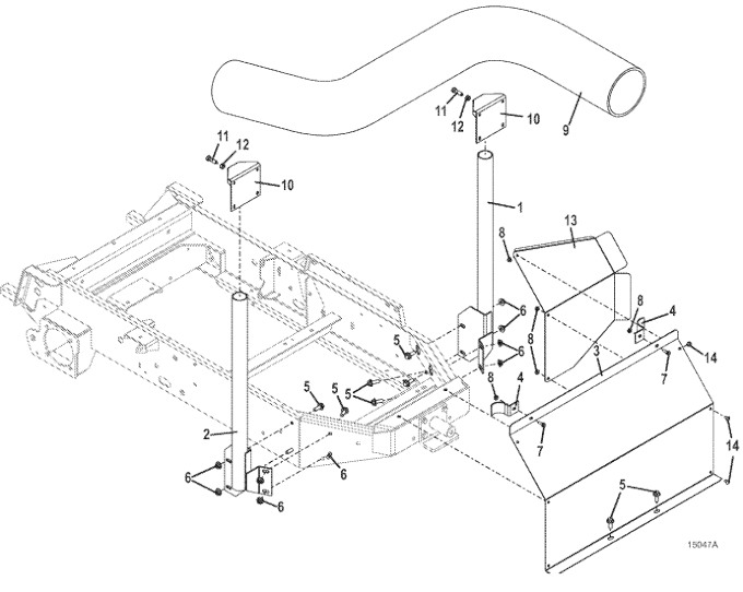 900 Series Vacuum Bag Mount Kit