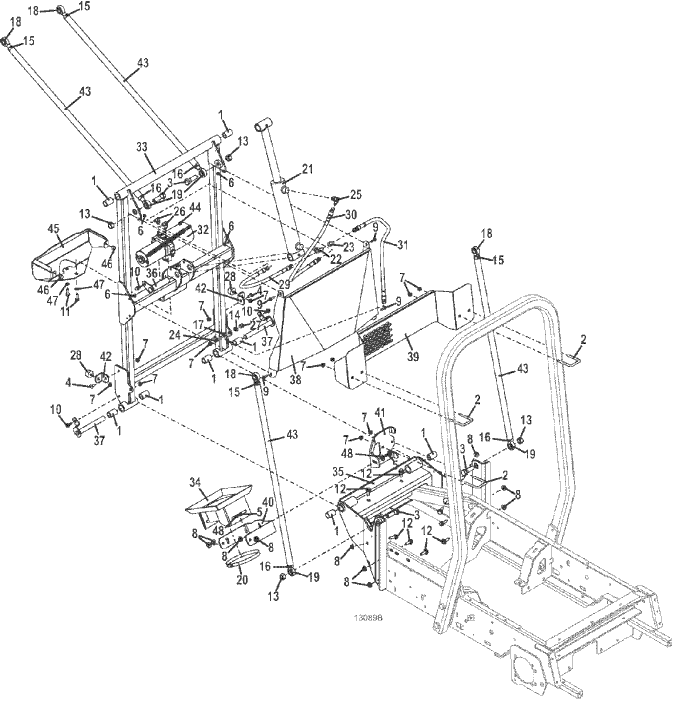 Model 15B High Lift Mount Kit