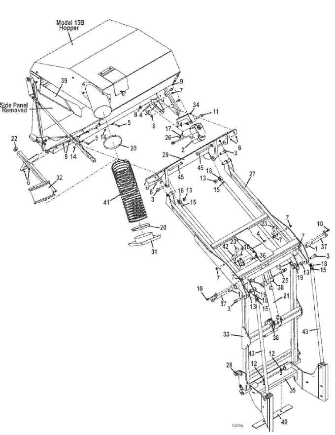 Model 15B High Lift Mount Kit Continued