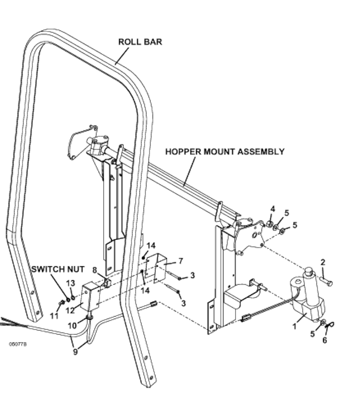 Model 16FM Power Actuated Mount Kit