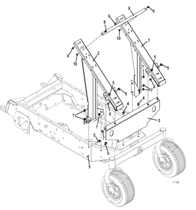 model 25 fixed mount Assembly 2005+