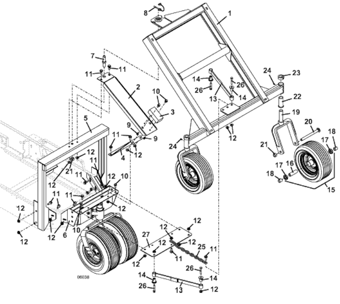 Model 25 Trailer Assembly 2006+