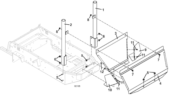 600 Series Vac Bag Mount Kit