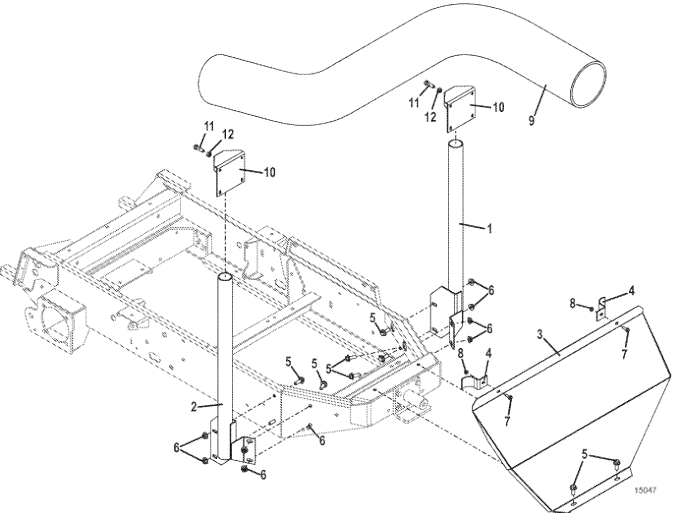 900 Series Vacuum Bag Mount Kit