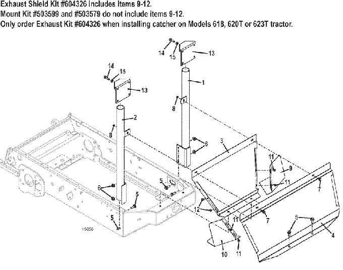 8ht mount kit for 600 series