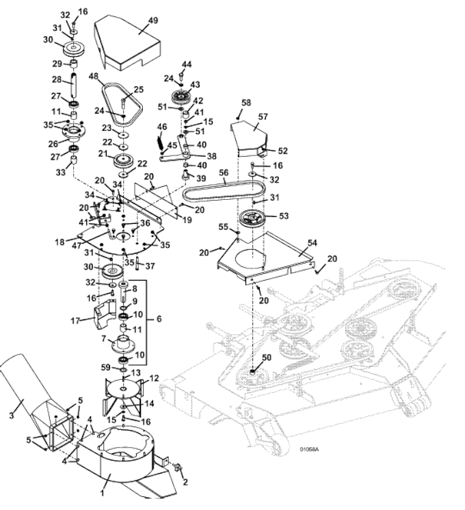 972 Vacuum and Drive Assembly SN 5500000 and Above