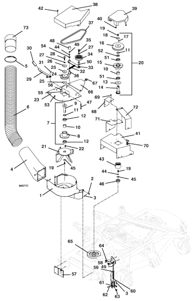 972 Vacuum and Drive Assembly