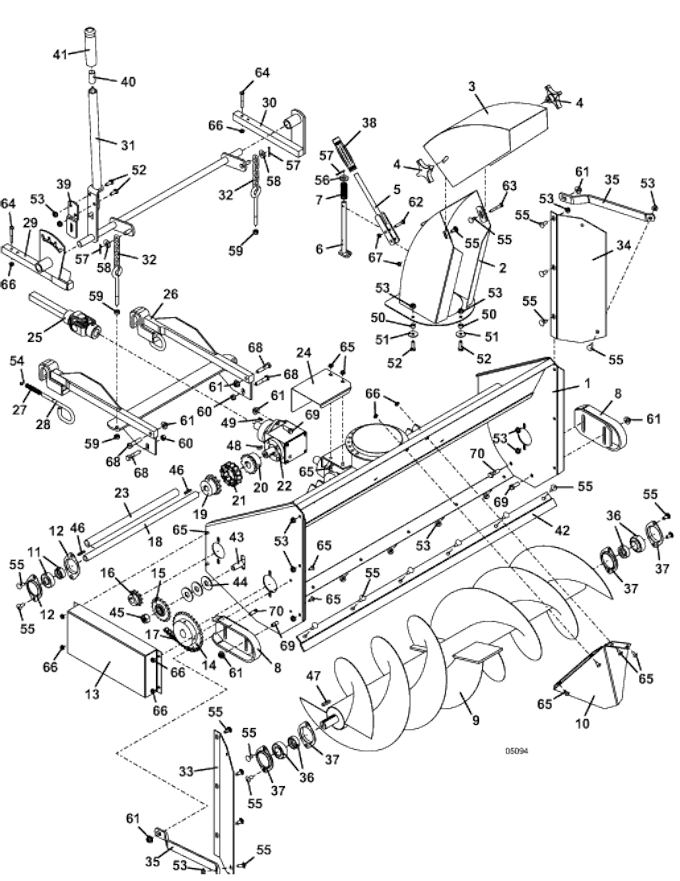 Snowthrower Assembly