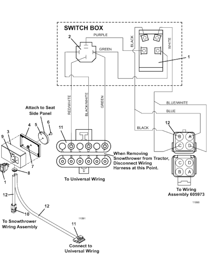 The Mower Shop  Inc Electric Lift Control Box And Wiring