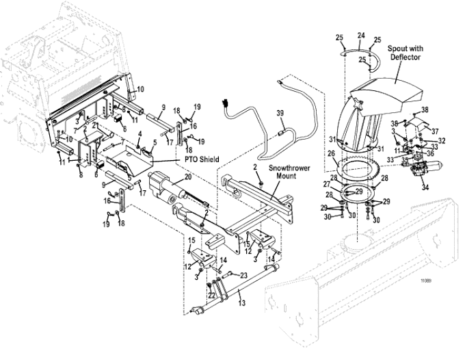 Electric Lift and Electric Spout Assembly