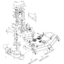 Vacuum and Drive Assemblies for Deep Decks M248D M252D and M261D