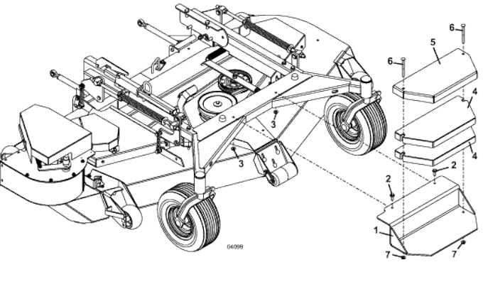 Model 8HT Weight Kit for 300V Series MidMount Tractors