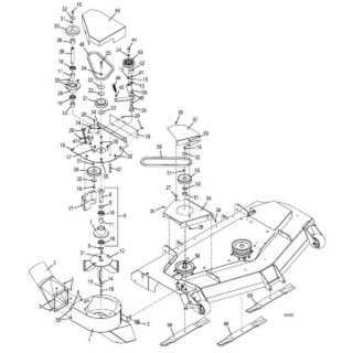 Vacuum and Drive Assemblies for 61 Inch and 72 Inch Decks