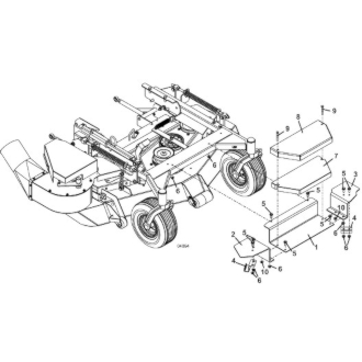 Model 8F Weight Kit for 48 Inch and 52 Inch Decks