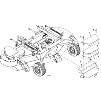 Model 12F weight Kit for 72 Inch Decks