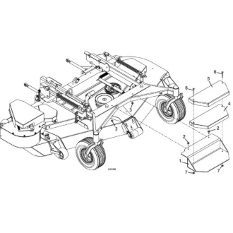 Model 8F Weight Kit for 72 Inch Decks