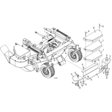 Model 12HT weight Kit for 48 Inch and 52 Inch Decks