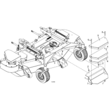 Model 12HT weight Kit for 72 Inch Decks