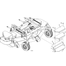 Model 8HT Weight Kit for 72 Inch Decks