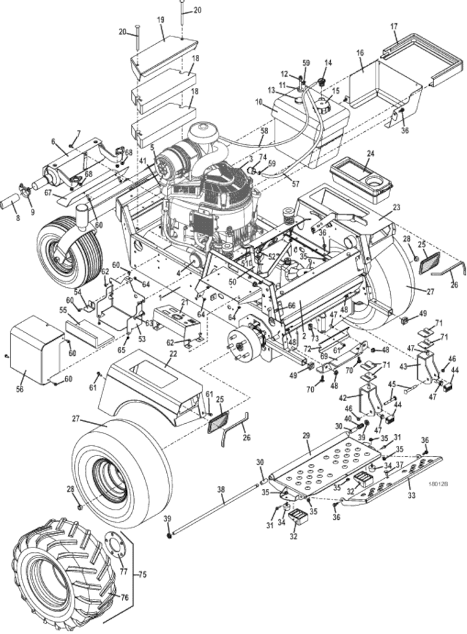 tractor assembly