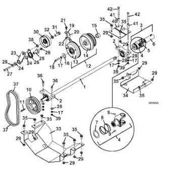 PTA Shaft and Clutch Assembly Assembly