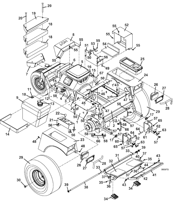 Tractor Assembly Diagram