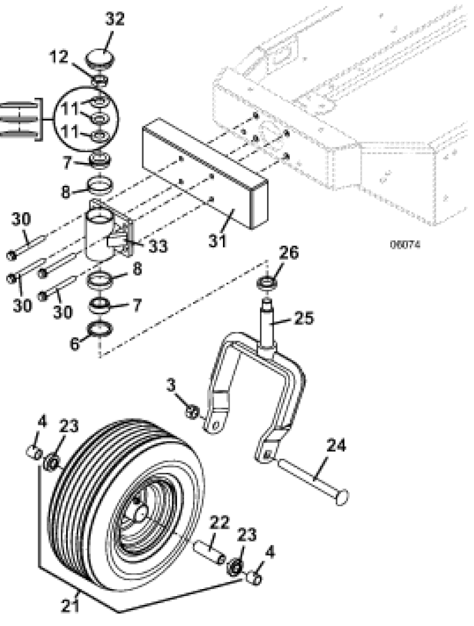 Tail Wheel Options Diagram