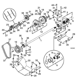 PTA Shaft and Clutch Assembly Assembly