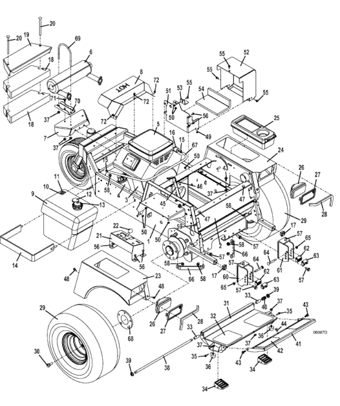 Tractor Assembly Diagram