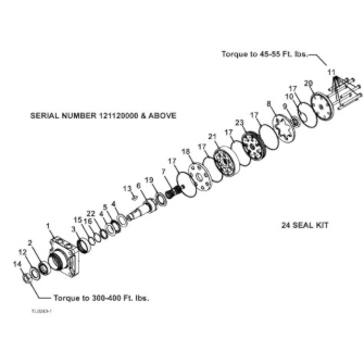 Torqmotor Motor SN 121120000 and Above