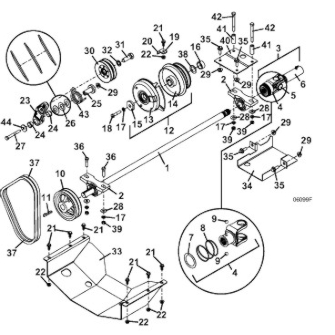 PTA Shaft and Clutch Assembly Assembly