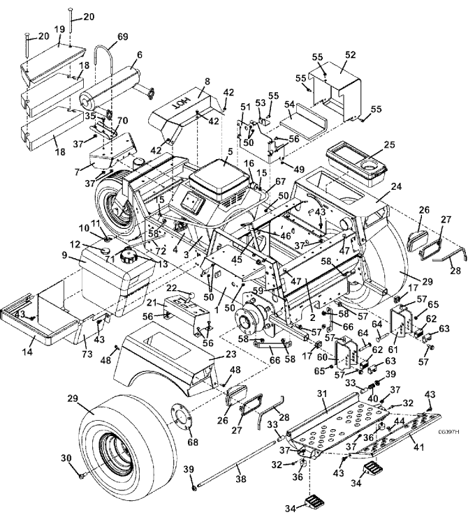 Tractor Assembly Diagram