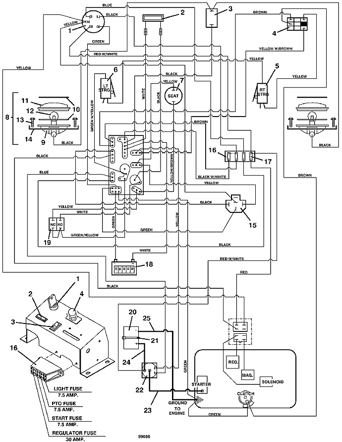 wiring diagram 2388 combine