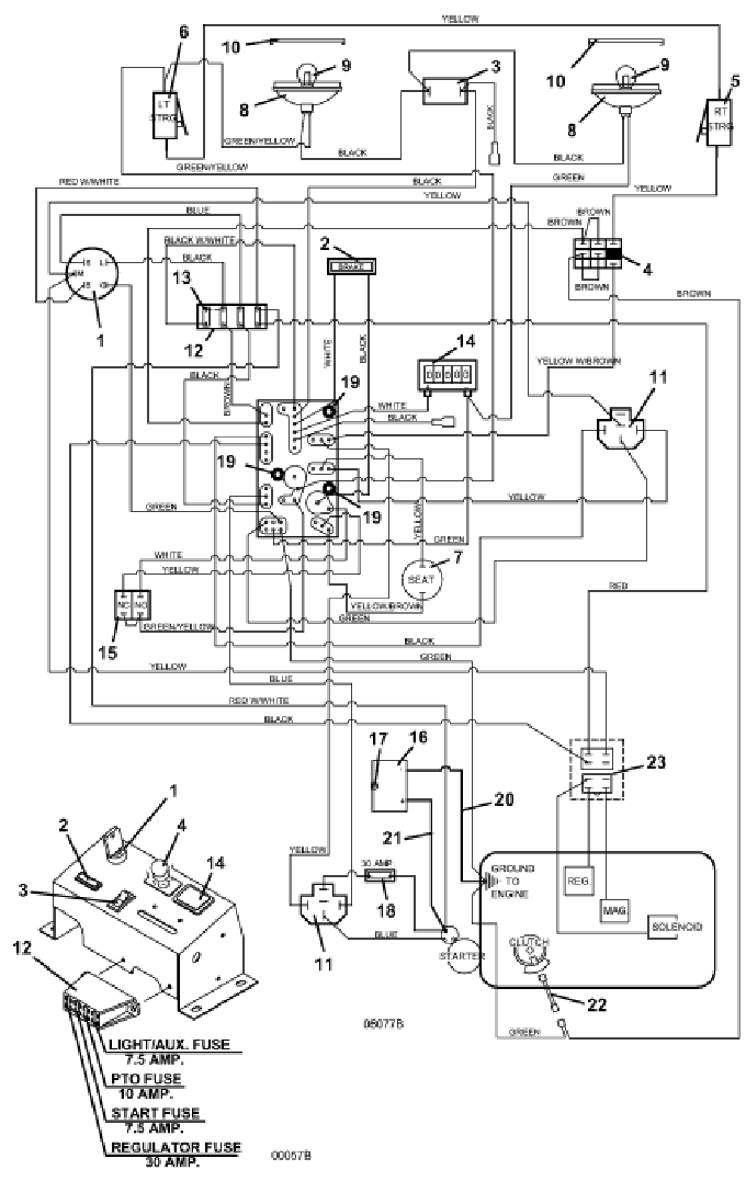 623t Wiring Diagram - Grasshopper Mower Parts Diagrams 2013The Mower
