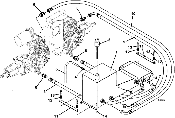 Reservoir and Hose Assembly