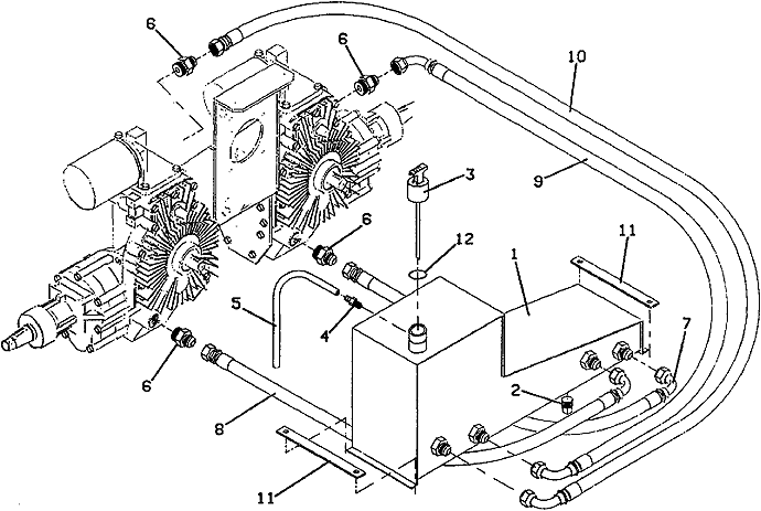 Reservoir and Hose Assembly