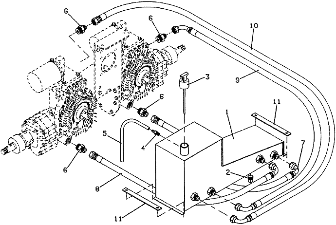 Reservoir and Hose Assembly