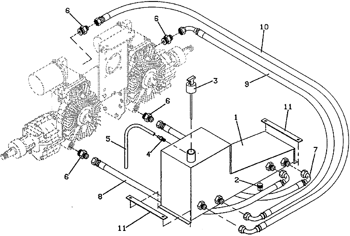 Reservoir and Hose Assembly