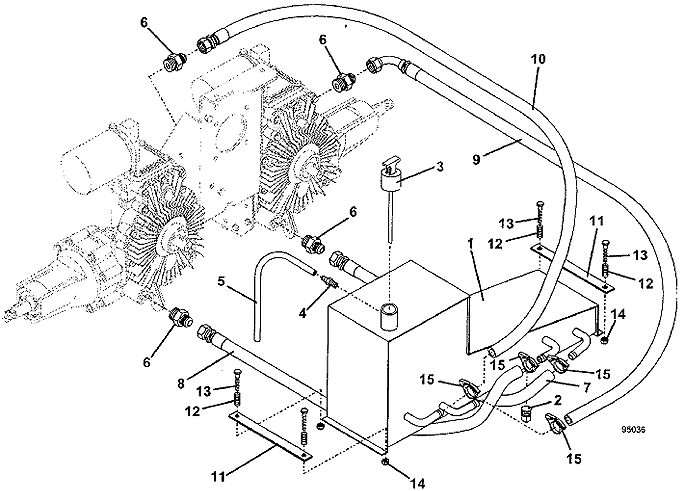 Reservoir and Hose Assembly