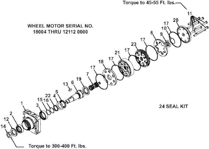 Wheel Motor Breakdown