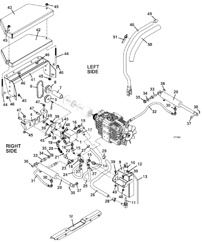 Optional Hydraulic Lift Assembly