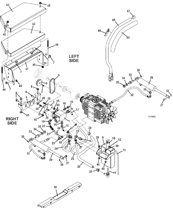 Optional Hydraulic Lift Assembly