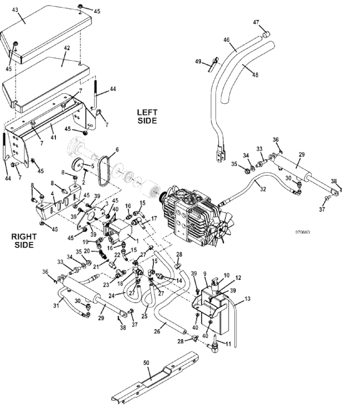 Optional Hydraulic Lift Assembly