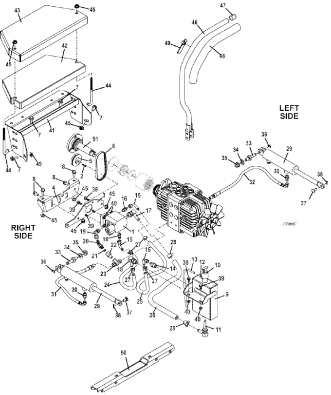 Optional Hydraulic Lift Assembly