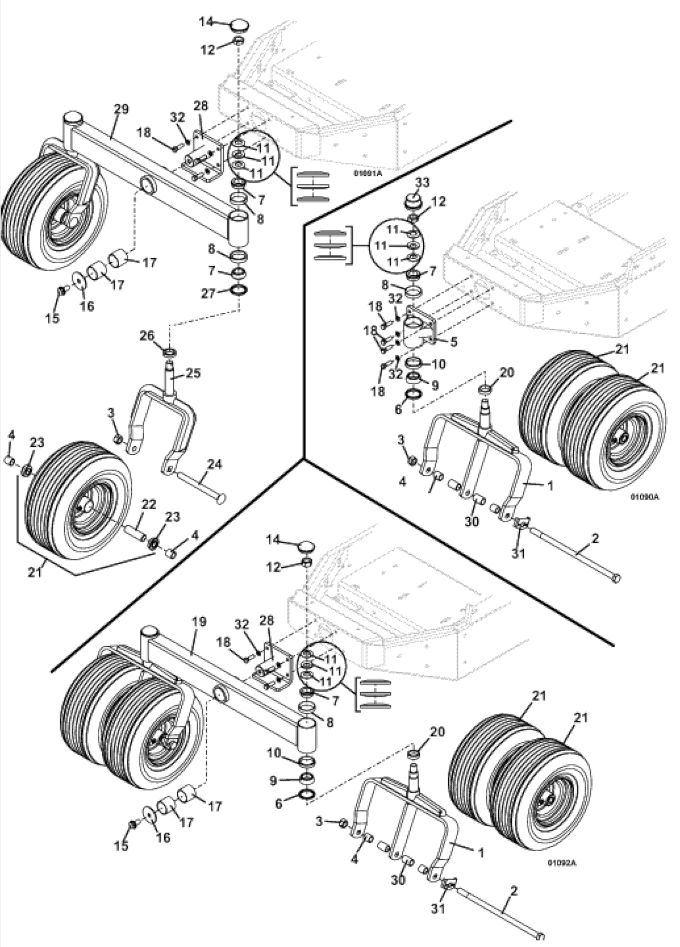 Tail Wheel Assembly