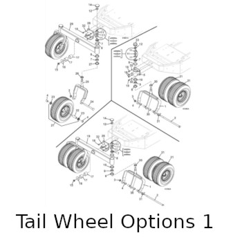 Tail Wheel Assembly 1