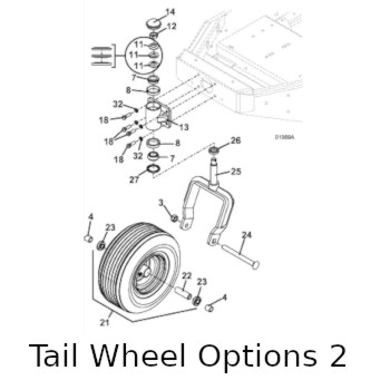 Tail Wheel Assembly 2