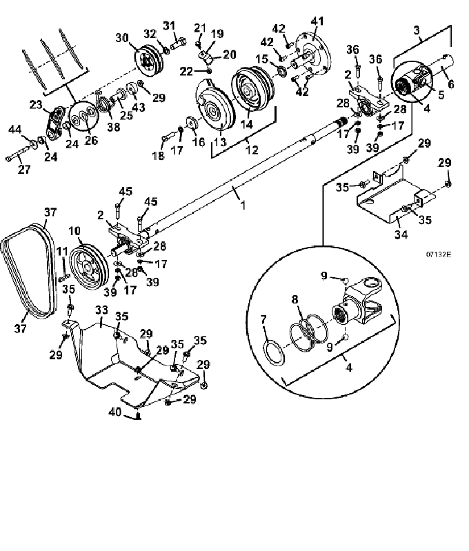 PTO Shaft & Clutch Assembly