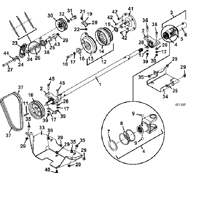 PTO Shaft & Clutch Assembly